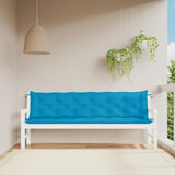 Tuinbankkussens Oxford Stof Wit