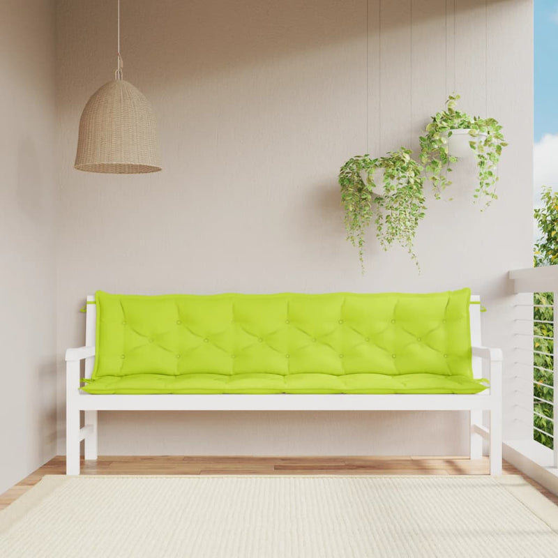 Tuinbankkussens Oxford Stof Wit