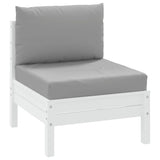 Palletkussens 2 St Stof