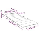 Ligbedkussen 180X60X4 Cm Oxford Stof Kleurig