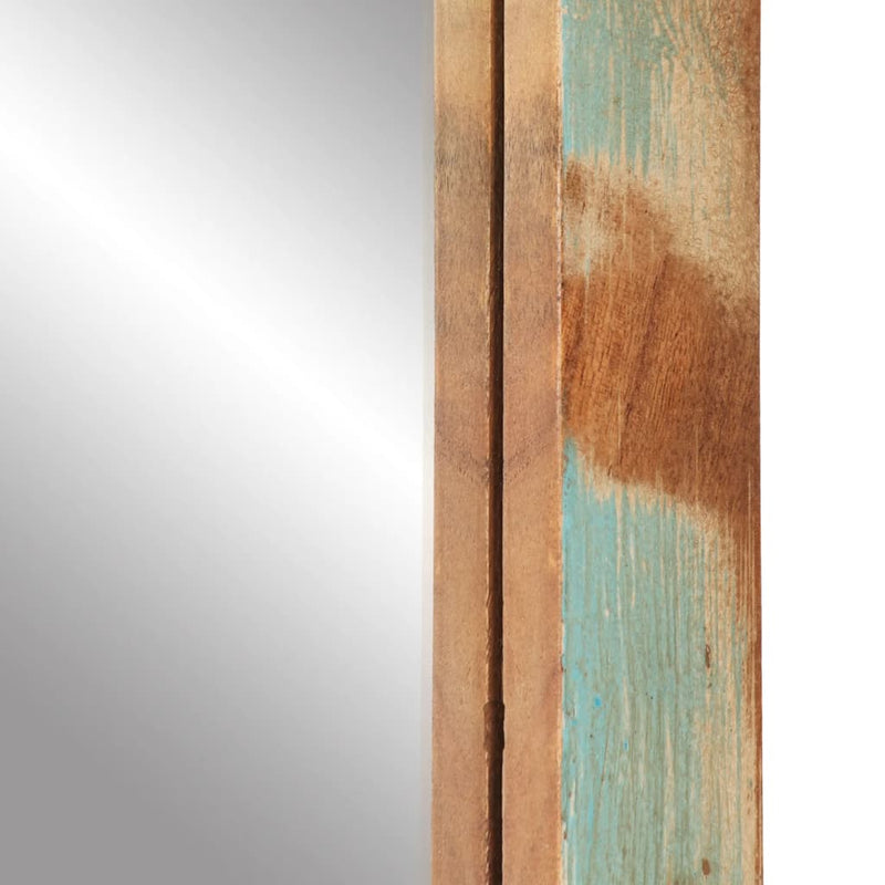 Spiegel 70X50 Cm Massief Gerecycled Hout En Glas