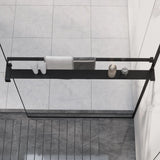 Doucheschap Voor Inloopdouchewand Aluminium