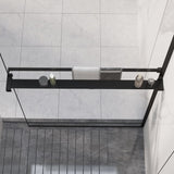 Doucheschap Voor Inloopdouchewand Aluminium