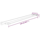 Doucheschap Voor Inloopdouchewand Aluminium