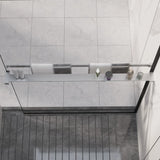 Doucheschap Voor Inloopdouchewand Aluminium