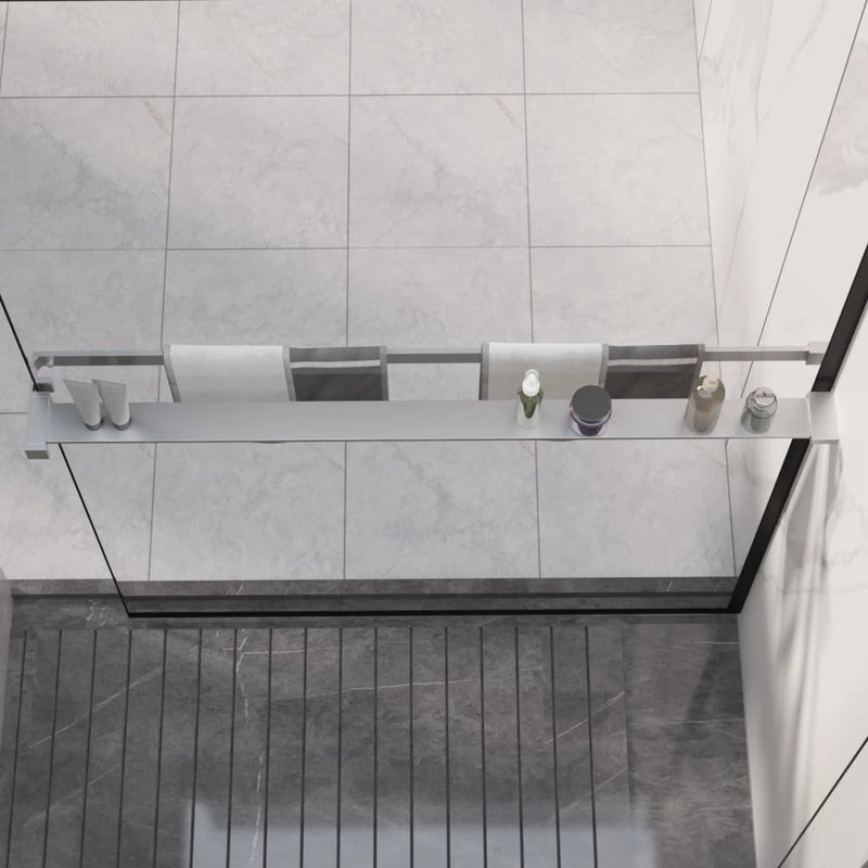 Doucheschap Voor Inloopdouchewand Aluminium
