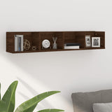 Wandplank Met Plank 100 X 18 X 18 Cm Bewerkt Hout