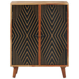Dressoir 60X35X74 Cm Massief Acaciahout