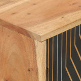 Dressoir 60X35X74 Cm Massief Acaciahout