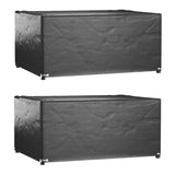 Tuinmeubelhoezen Poly Rattan 4-Persoons 113X113 Cm