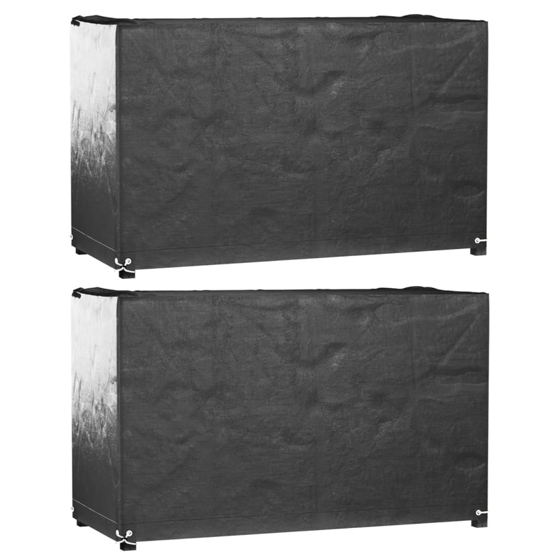 Tuinmeubelhoezen Poly Rattan 4-Persoons 113X113 Cm