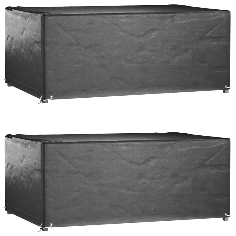 Tuinmeubelhoezen Poly Rattan 4-Persoons 113X113 Cm