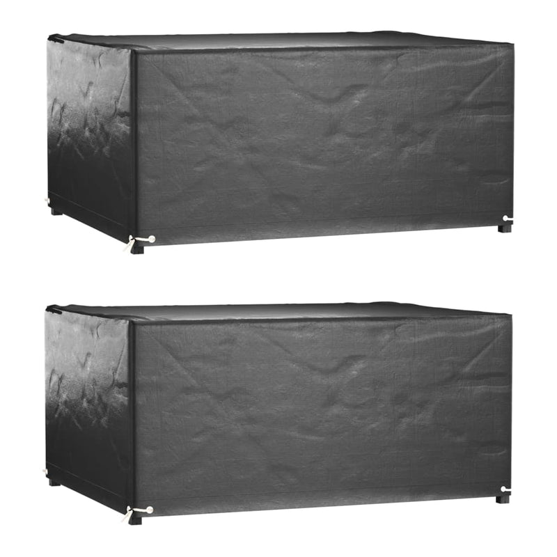 Tuinmeubelhoezen Poly Rattan 4-Persoons 113X113 Cm