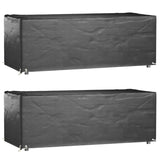Tuinmeubelhoezen Poly Rattan 4-Persoons 113X113 Cm