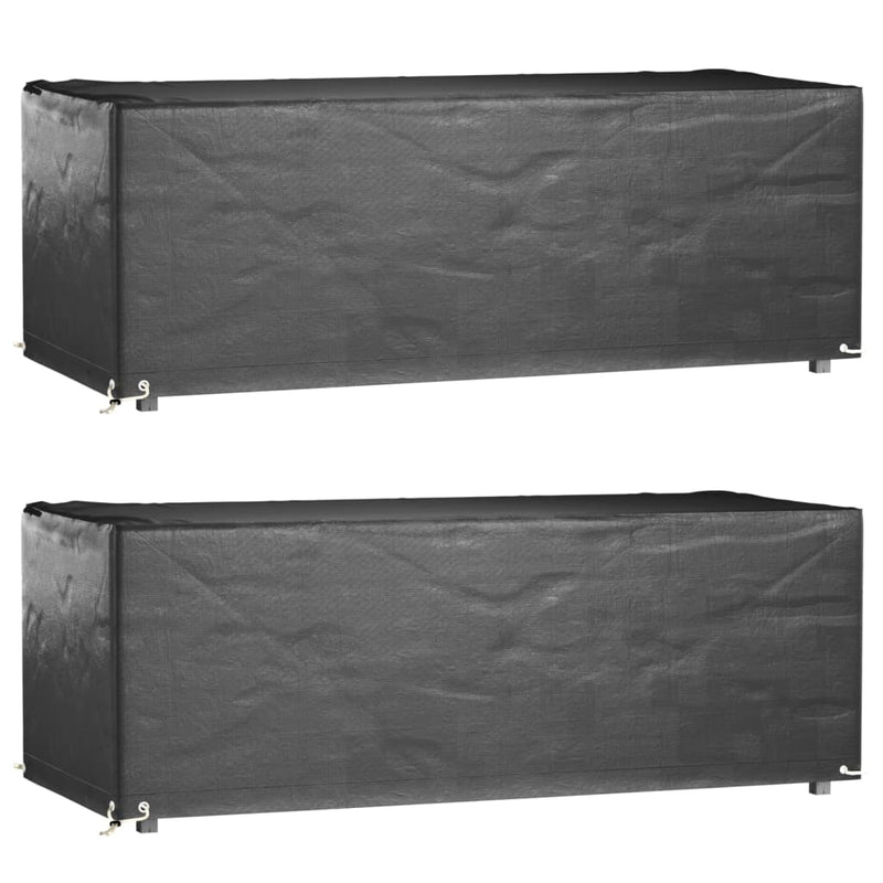 Tuinmeubelhoezen Poly Rattan 4-Persoons 113X113 Cm