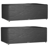 Tuinmeubelhoezen Poly Rattan 4-Persoons 113X113 Cm