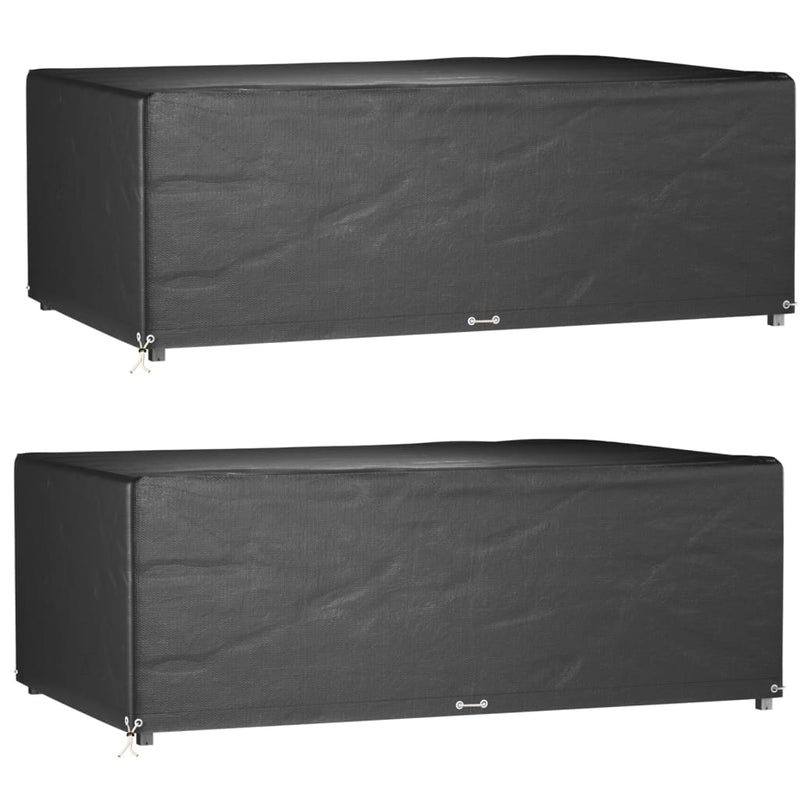 Tuinmeubelhoezen Poly Rattan 4-Persoons 113X113 Cm
