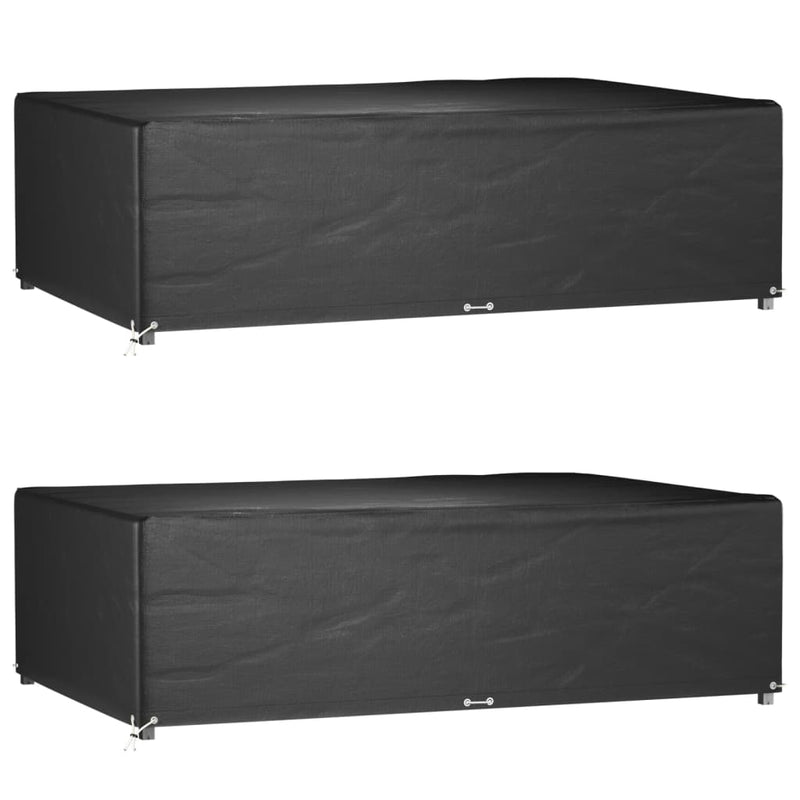 Tuinmeubelhoezen Poly Rattan 4-Persoons 113X113 Cm