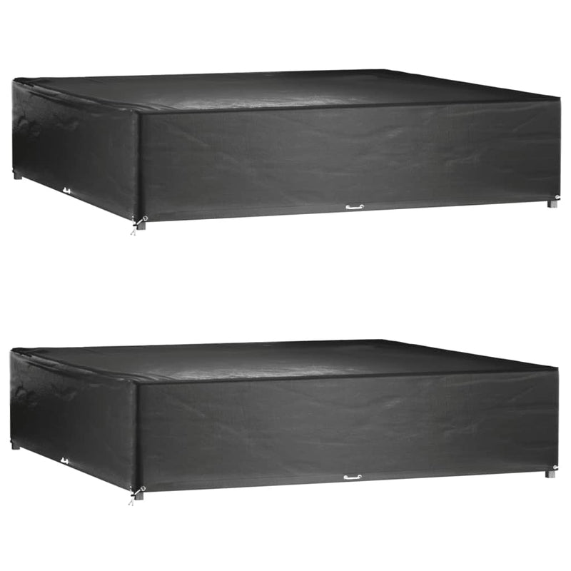 Tuinmeubelhoezen Poly Rattan 4-Persoons 113X113 Cm
