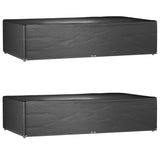Tuinmeubelhoezen Poly Rattan 4-Persoons 113X113 Cm