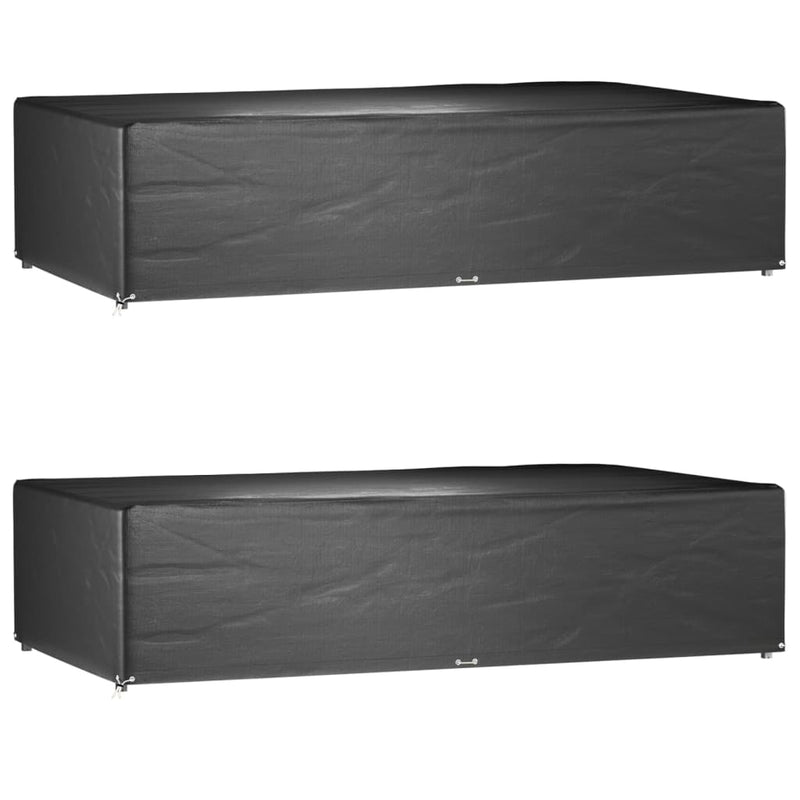 Tuinmeubelhoezen Poly Rattan 4-Persoons 113X113 Cm