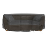 Tuinmeubelhoezen Voor Loungebed 8 Oogjes Rond Ø188X50 Cm