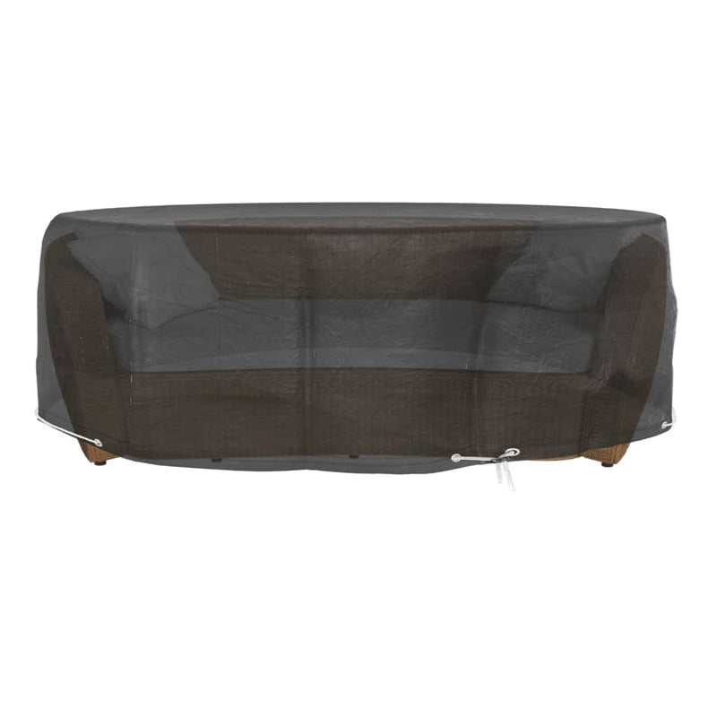 Tuinmeubelhoezen Voor Loungebed 8 Oogjes Rond Ø188X50 Cm