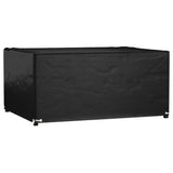 Tuinmeubelhoezen Poly Rattan 4-Persoons 113X113 Cm