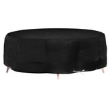 Tuinmeubelhoezen Voor Loungebed 8 Oogjes Rond Ø188X50 Cm