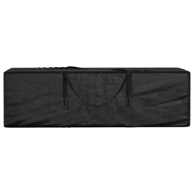 Opbergtas Voor Tuinkussens Polyetheen Zwart
