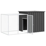 Konijnenhok 200X91X100 Cm Gegalvaniseerd Staal Kleurig