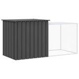 Konijnenhok 200X91X100 Cm Gegalvaniseerd Staal Kleurig
