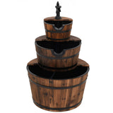 Waterfontein Met Pomp 60X60X94 Cm Massief Vurenhout
