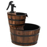 Waterfontein Met Pomp 44,5X44,5X58 Cm Massief Vurenhout