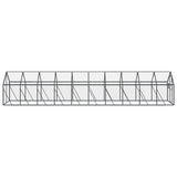 Volière 1,79X2X1,85 M Aluminium Kleurig