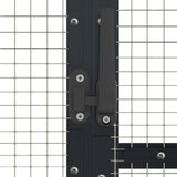 Volière 1,79X2X1,85 M Aluminium Kleurig