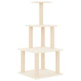 Kattenmeubel Met Sisal Krabpalen 111 Cm Kleurig