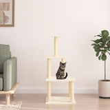 Kattenmeubel Met Sisal Krabpalen 111 Cm Kleurig
