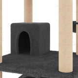 Kattenmeubel Met Sisal Krabpalen 141 Cm