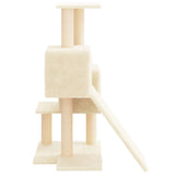 Kattenmeubel Met Sisal Krabpalen 82 Cm Kleurig