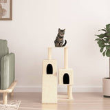 Kattenmeubel Met Sisal Krabpalen 82 Cm Kleurig