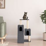 Kattenmeubel Met Sisal Krabpalen 82 Cm Kleurig