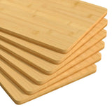 Ontbijtborden 6 St 22X14X0,8 Cm Bamboe