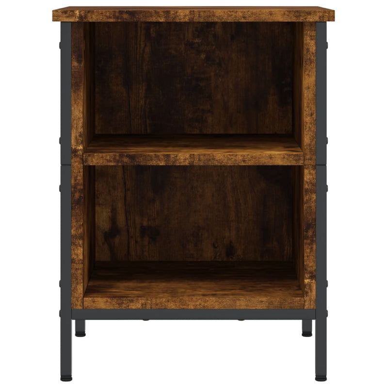 Schoenenkast 38X35X Bewerkt Hout Kleurig Gerookt Eiken