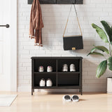 Schoenenkast 38X35X Bewerkt Hout Zwart