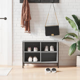 Schoenenkast 100X35X Bewerkt Hout Eikenkleur Grijs Sonoma