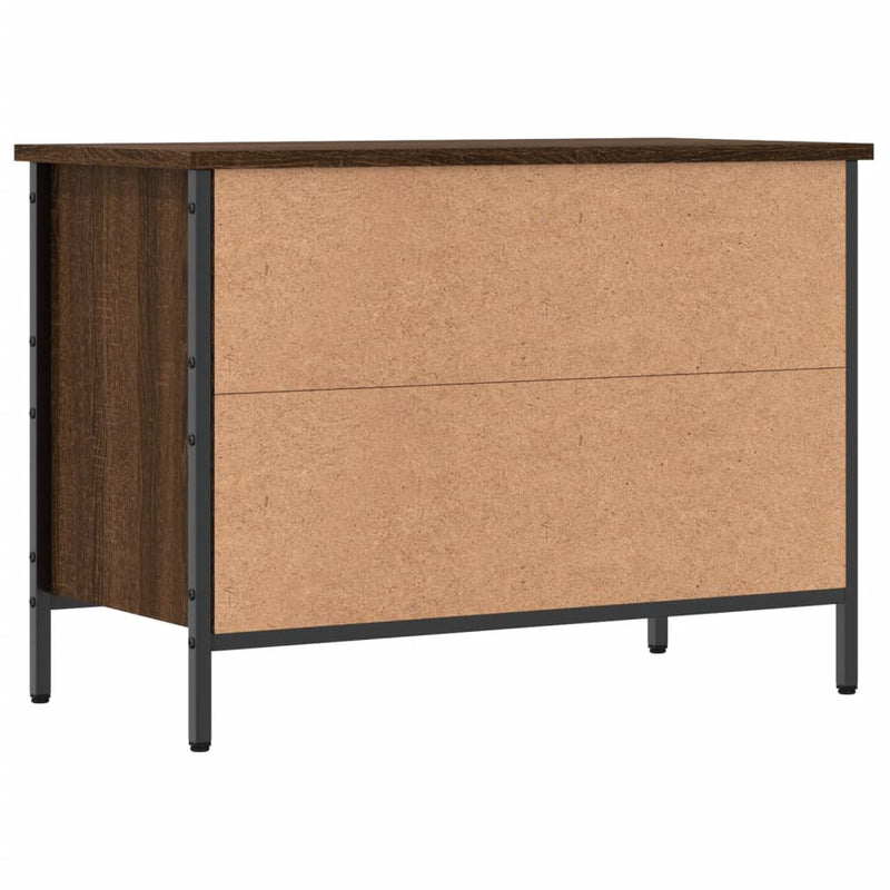 Schoenenkast 69X35X Bewerkt Hout Bruin Eikenkleur