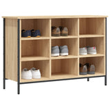 Schoenenkast 100X35X Bewerkt Hout Kleurig Sonoma Eiken