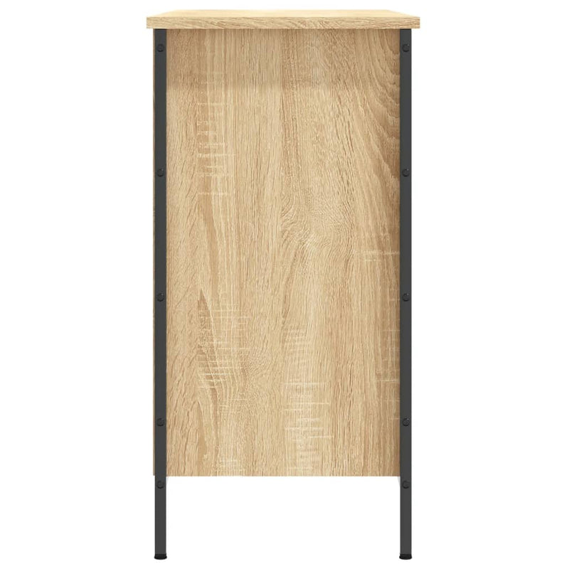 Schoenenkast 100X35X Bewerkt Hout Kleurig Sonoma Eiken
