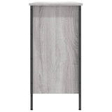 Schoenenkast 100X35X Bewerkt Hout Eikenkleur Grijs Sonoma